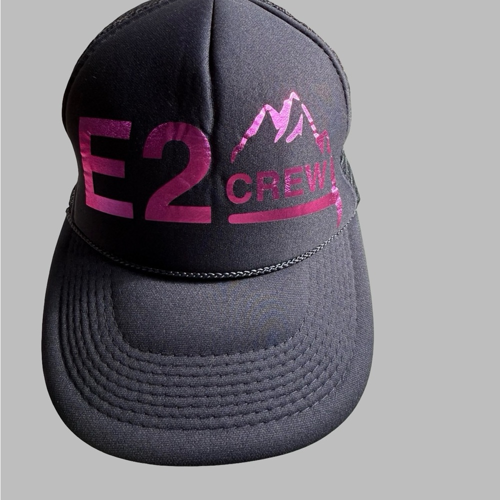 Navy‎ E2 Neon Purple Crew Mesh Trucker Hat – OTTO Brand Adjustable Snapback OSFM